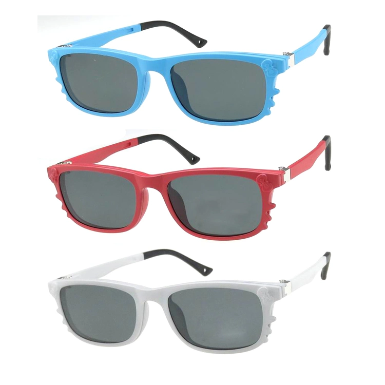 UV400 Flexible Hinge Clips on Magnetic Sunglasses for Kids Student