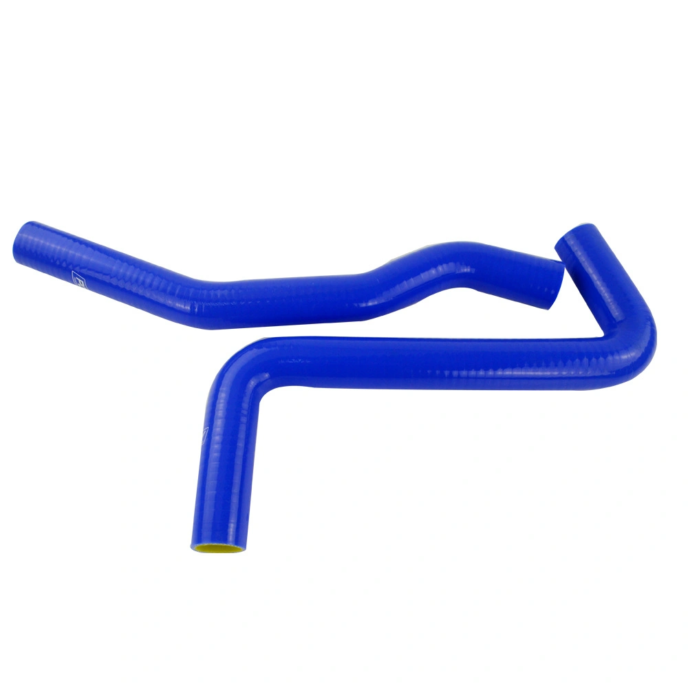 Blue Flexible Plastic Hose Pipe with Polyester Braid and Spring