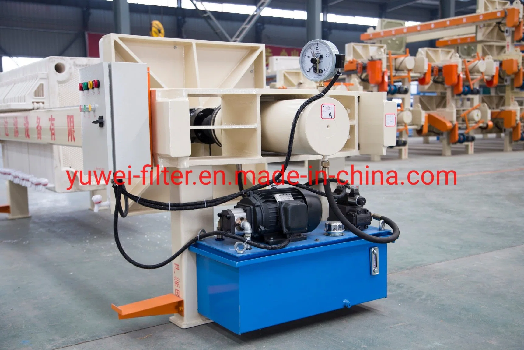 Filter Press for Electroplating Wastewater Treatment