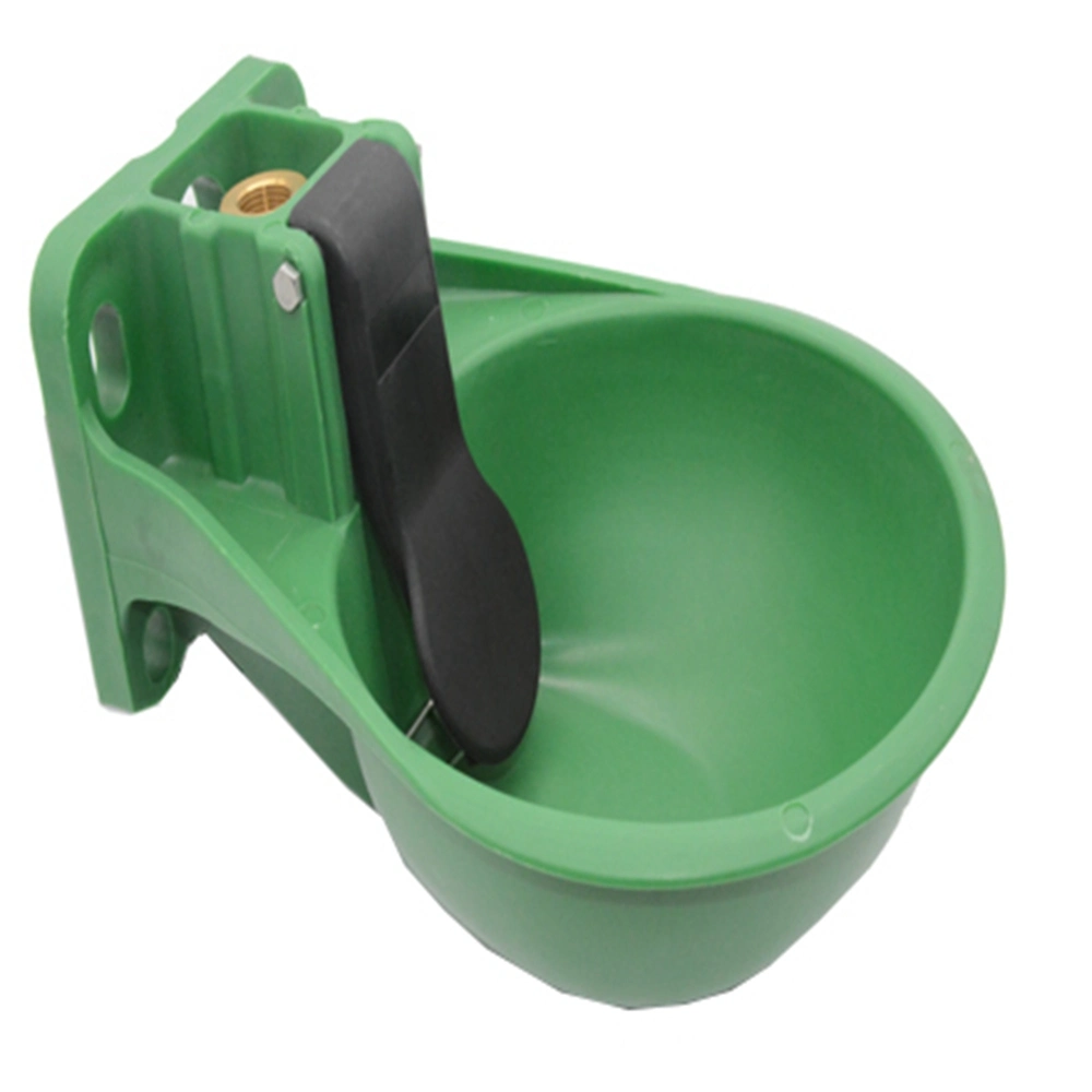 3/4" Water Inlet and Outlet Plastic Water Bowls Water Troughs