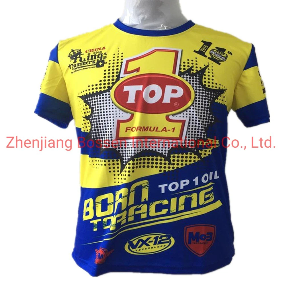 China T-Shirt Factory OEM Custom Full Over Print Football Fan T-Shirt Soccer Jersey Shirts