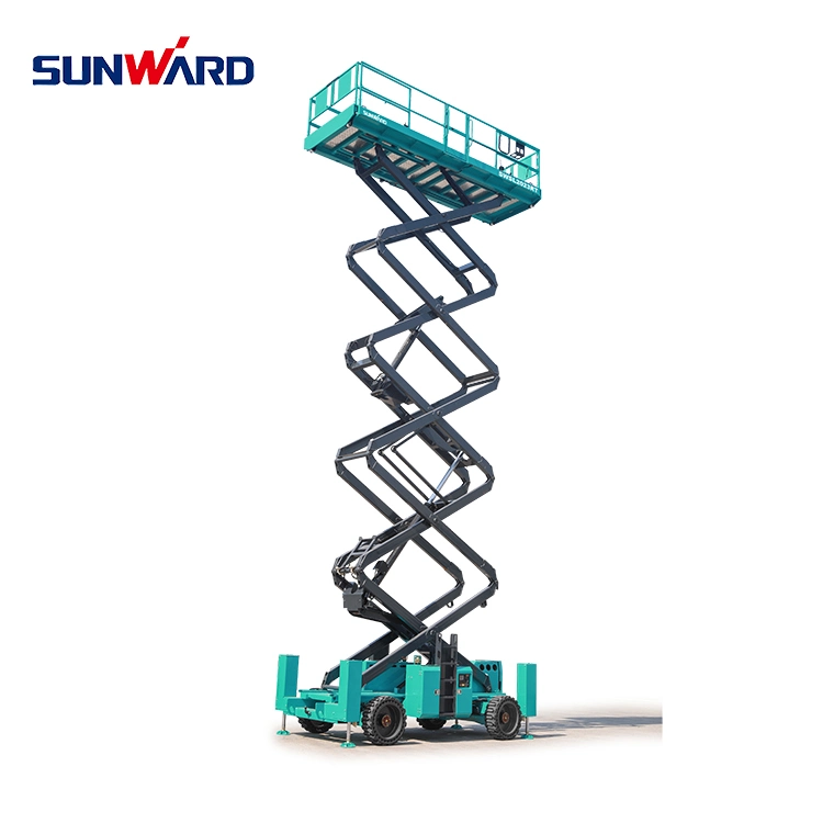 Sunward Swsl1212HD Self-Propelled Battery Powered Scissor Lifts with Platform