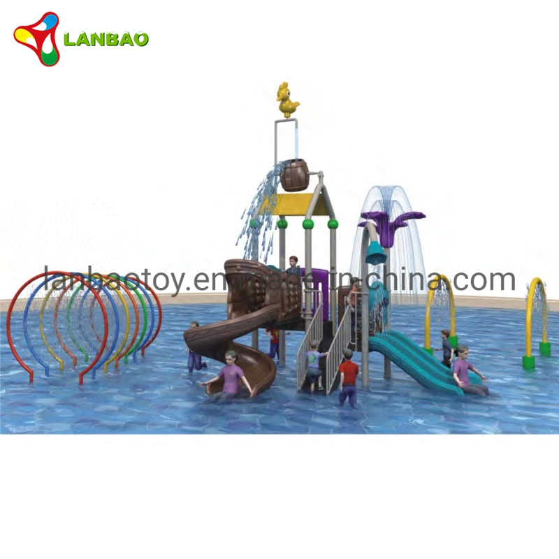 Attractive Plastic Outdoor Water Slides Playground Amusement Park for Kids