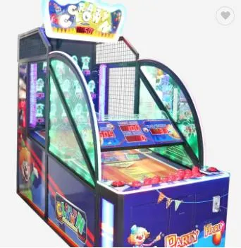 2023 Hot Vendedor louca máquina de Esferas Coin-Operated Crazy Clown Amusement Redenção Arcade máquina de jogos