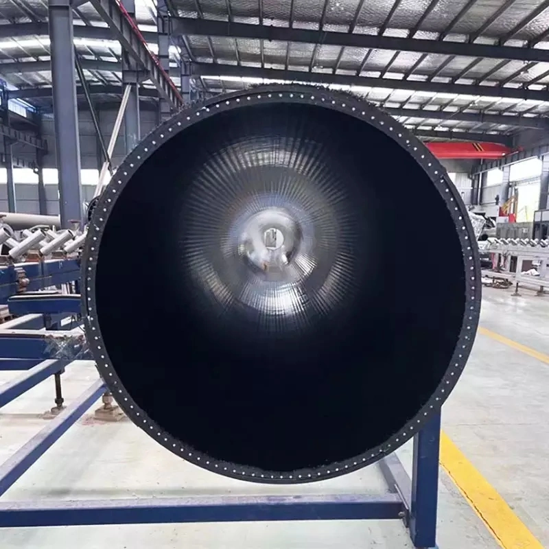 High Pressure Pn10 DN160 Steel Wire Mesh Reinforced HDPE Pipe