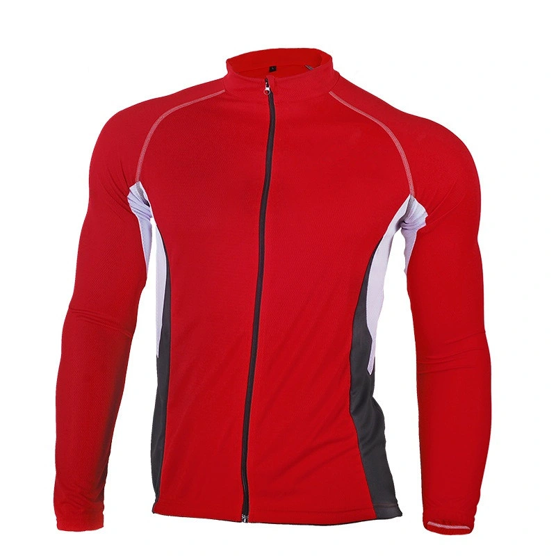 100% Polyester Lightweight Reflective Fabric Road Outdoor Bike Windbreaker Safety Fluorescent Cycling Clothing Jackets