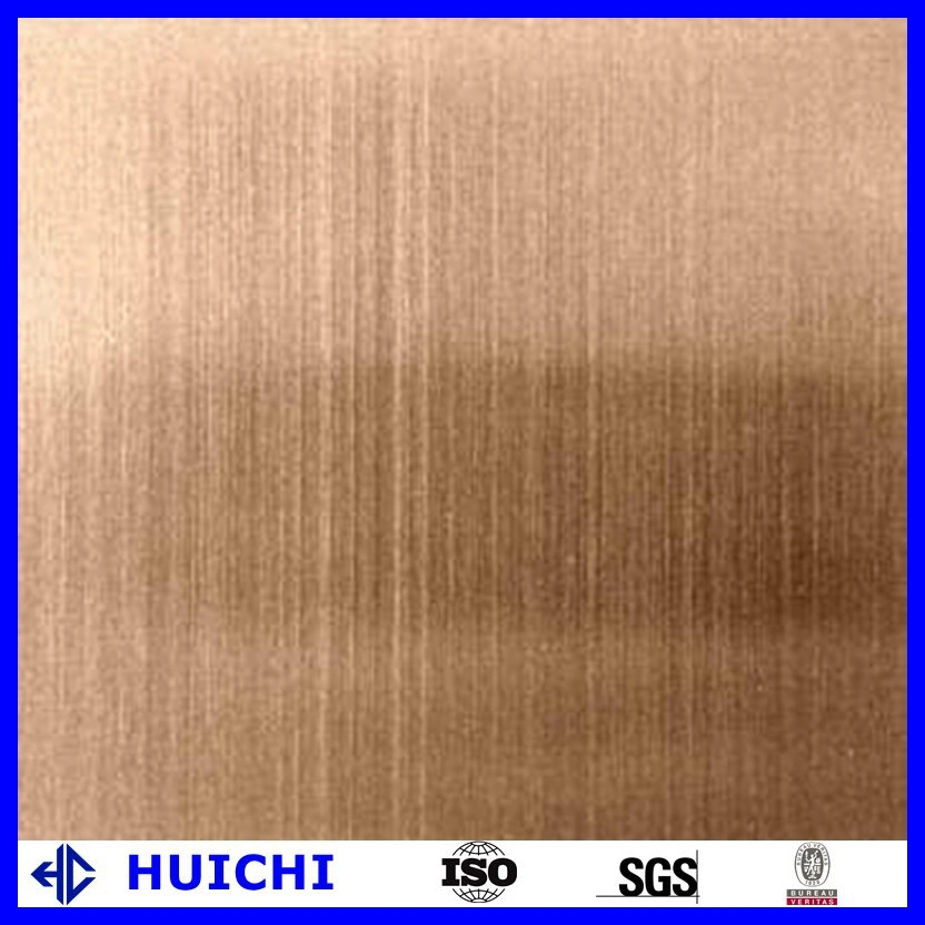 Colorful Surface Cold Rolled 201 Stainless Steel Sheets