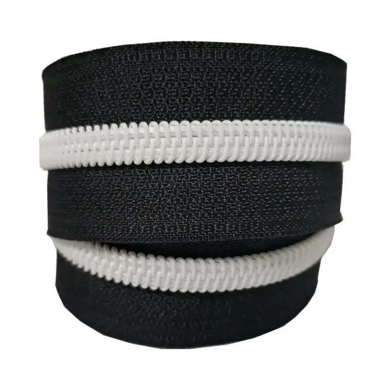 Top-Seller 50mm Nylon Wide Zipper Long Chain for Bags