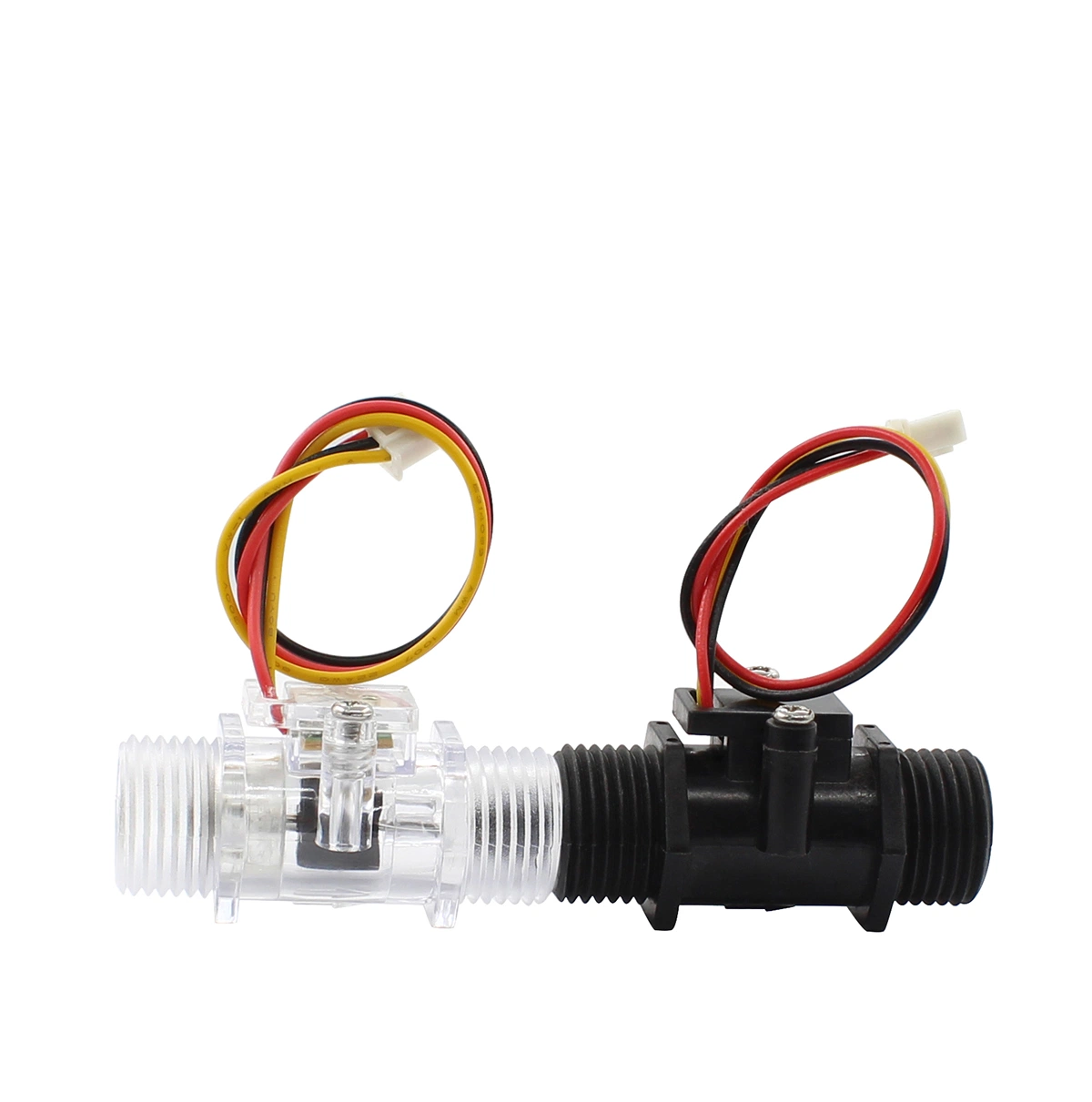 Crystal Paddle Wheel Type Liquid DN32 Water Flow Meter Sensor