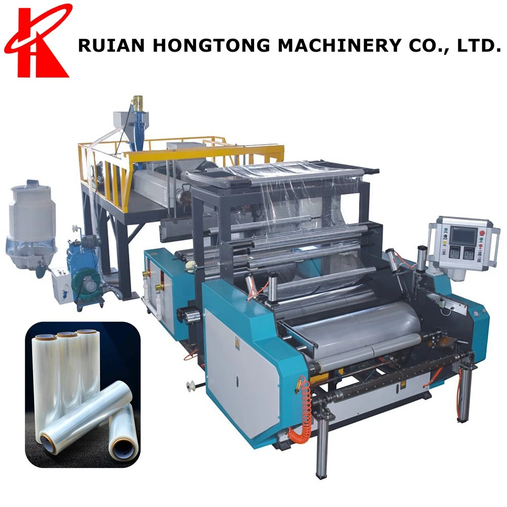Twin Screw Cling Cast Film Sheet Extruding Preservative Film Extrusion Making Machine Price