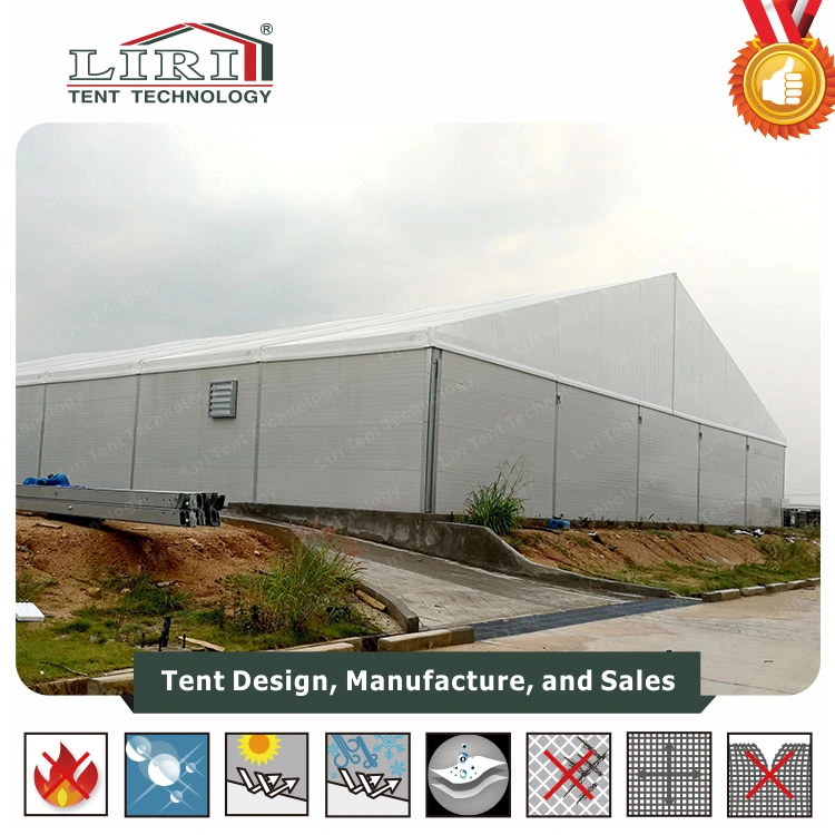 20X50m Warehouse Tent with Sandwich Panel for Warehouse and Storage