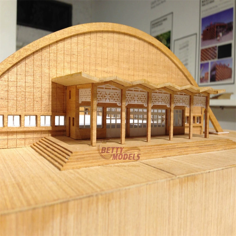 Gymnasium Stadium Building Model Making Museum Scale Model Maker