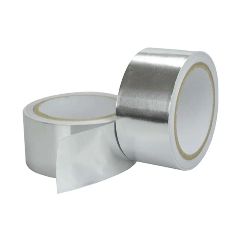 Adhesive Resistant Sealing HVAC Strong Without Liner Aluminum Foil Tape