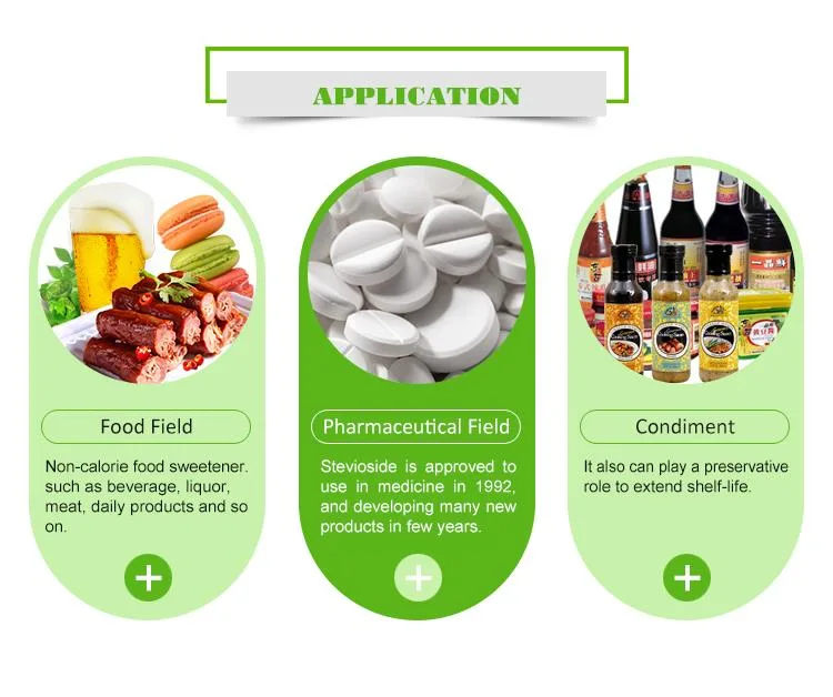 Extrato de plantas naturais de alta qualidade a substituição do açúcar Stevia