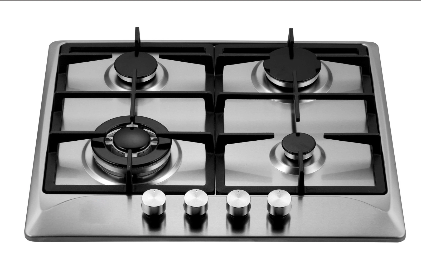 600mm Series Build in Gas Hob 4 Burner Kitchen Cooker Gas Cast Iron Electric Hob