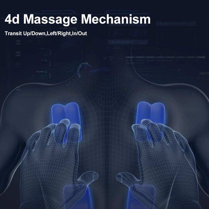 Chaise de massage à bascule extensible thaïlandaise 4D avec contrôle vocal AI et fonction de massage multifonction à pression d'air commerciale.