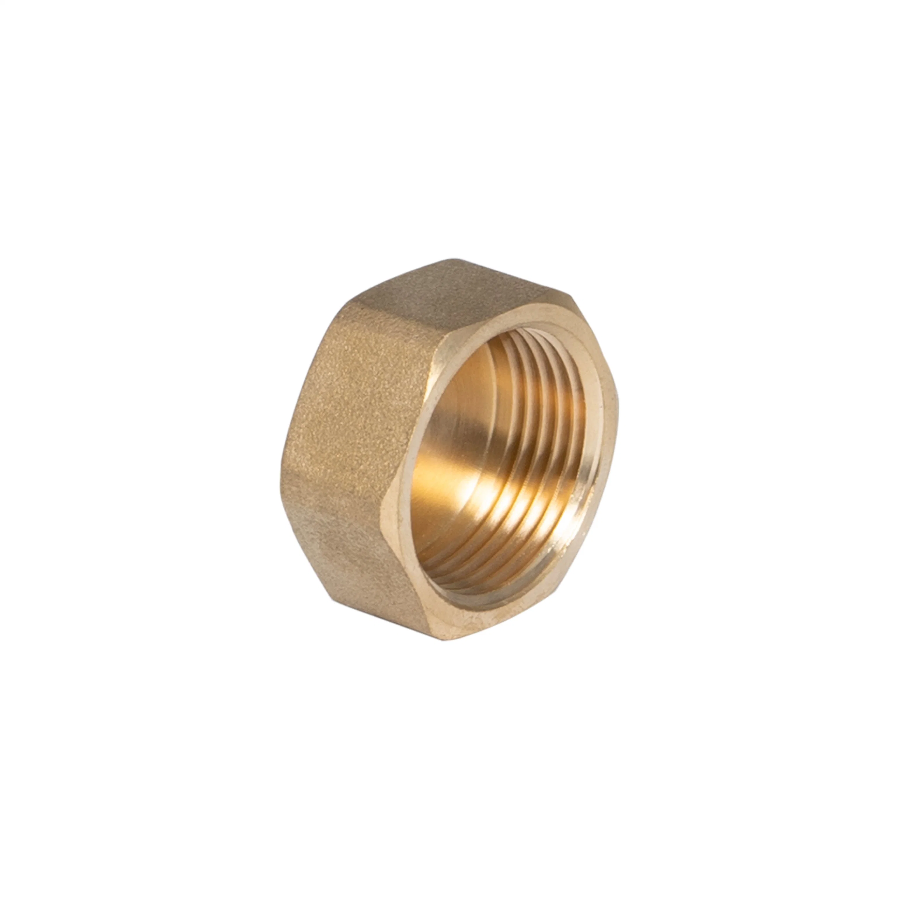 OEM Brass End Cap Copper Round Cover Connector Plumb Fitting