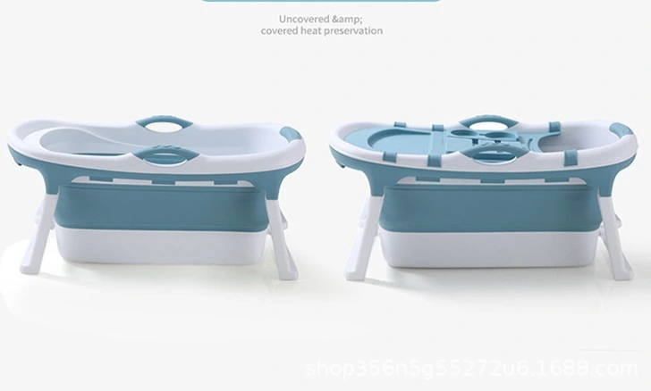 Factory Wholesale/Supplier Plastic Bath Tub Set with Lid Hot Selling