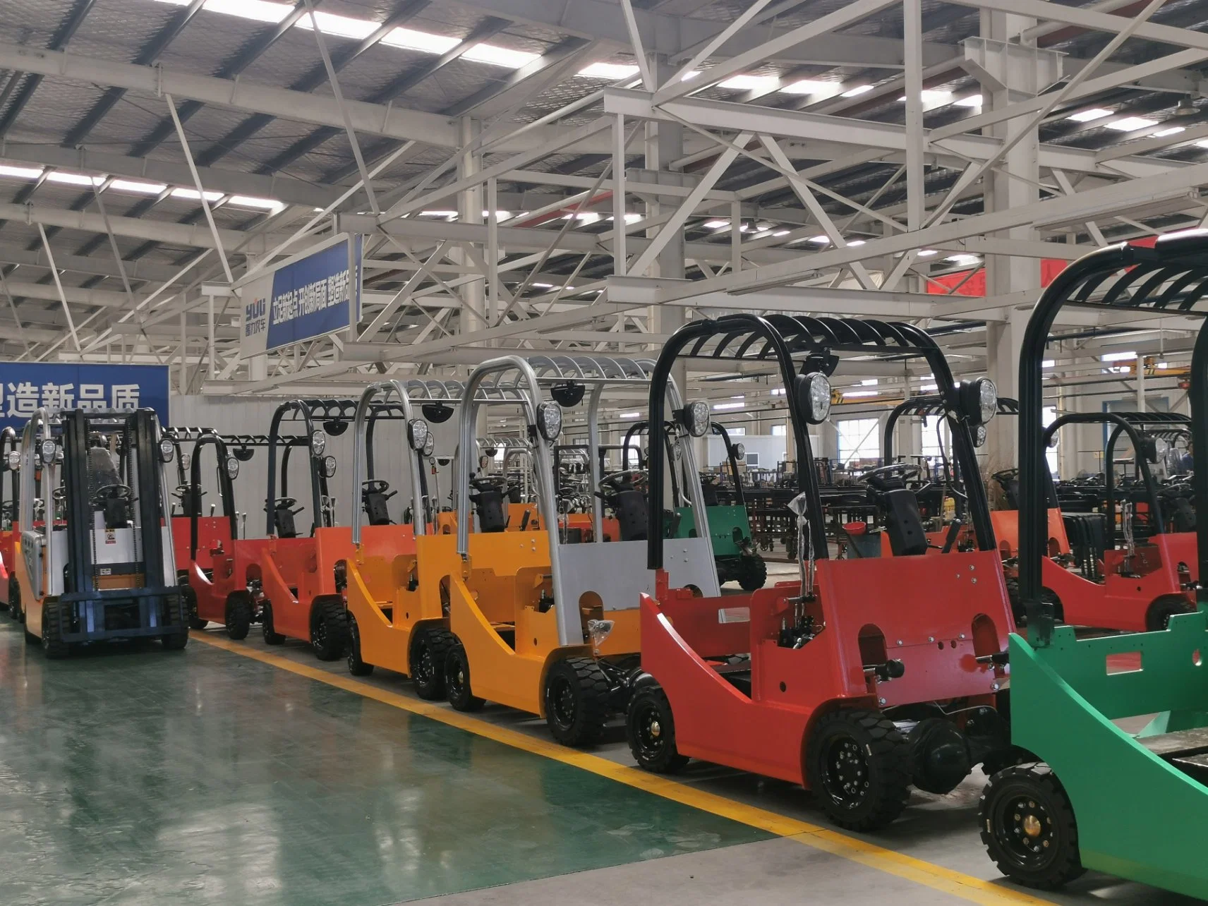 Electric Forklift DC Motor or AC Motor Is Optional 1~3 Tons