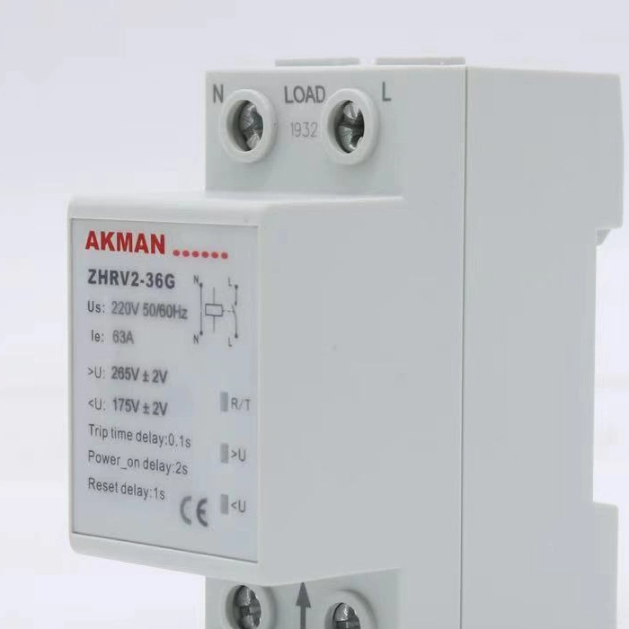 Automatic Reset Overvoltage and Undervoltage Prodector for Home Single Phase Control System