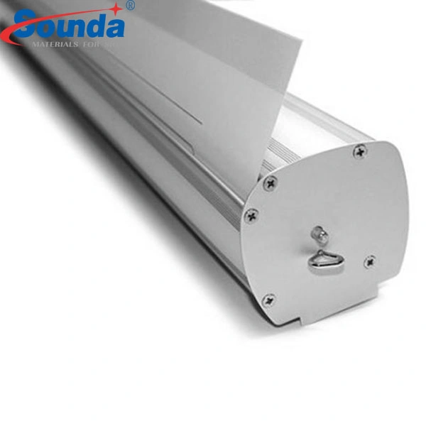 Sounda Outdoor Aluminum Roll up Banner Display Stand for Advertising