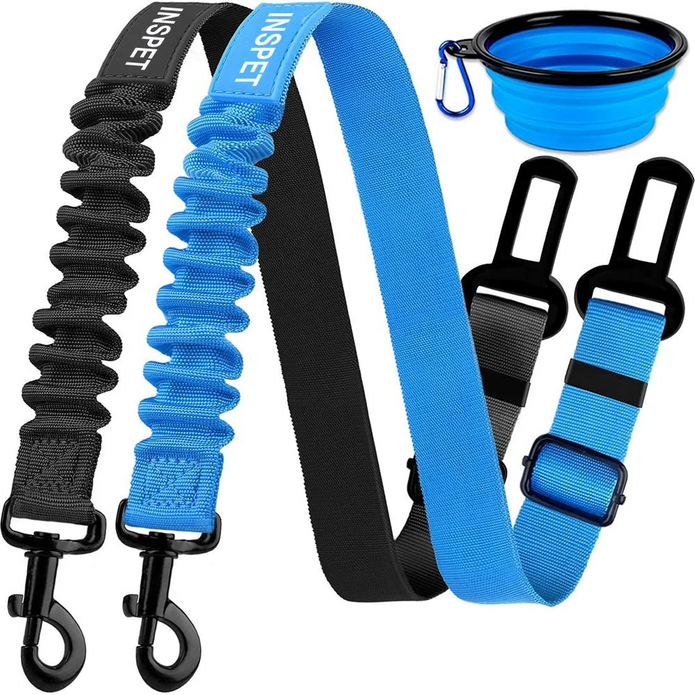 Manufacturer Adjustable Nylon Bungee Dog Car Seat Belts for Vehicle