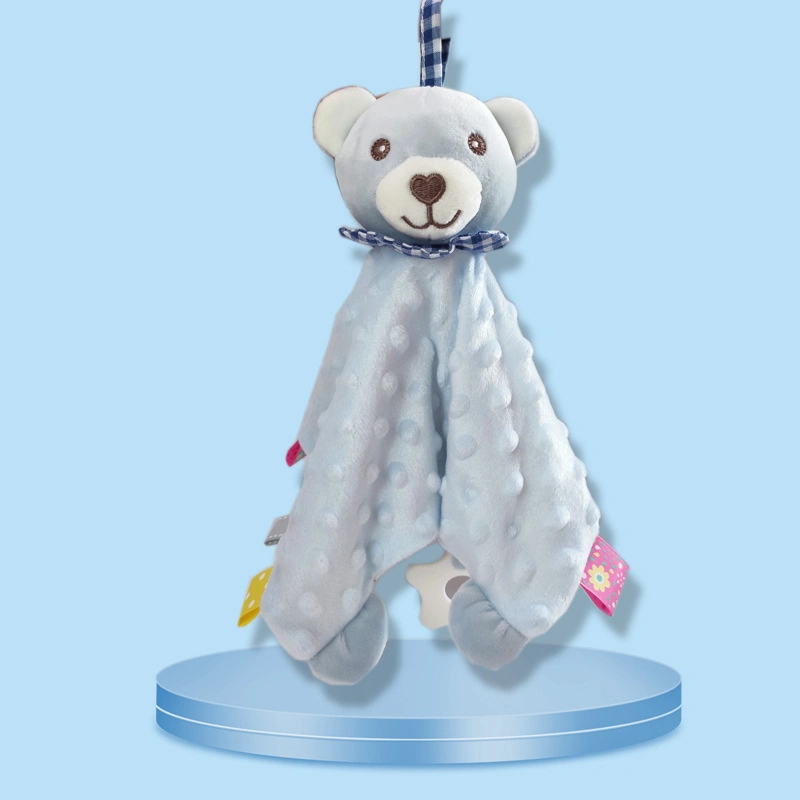 Bear Head Soft Baby Soothing Towel