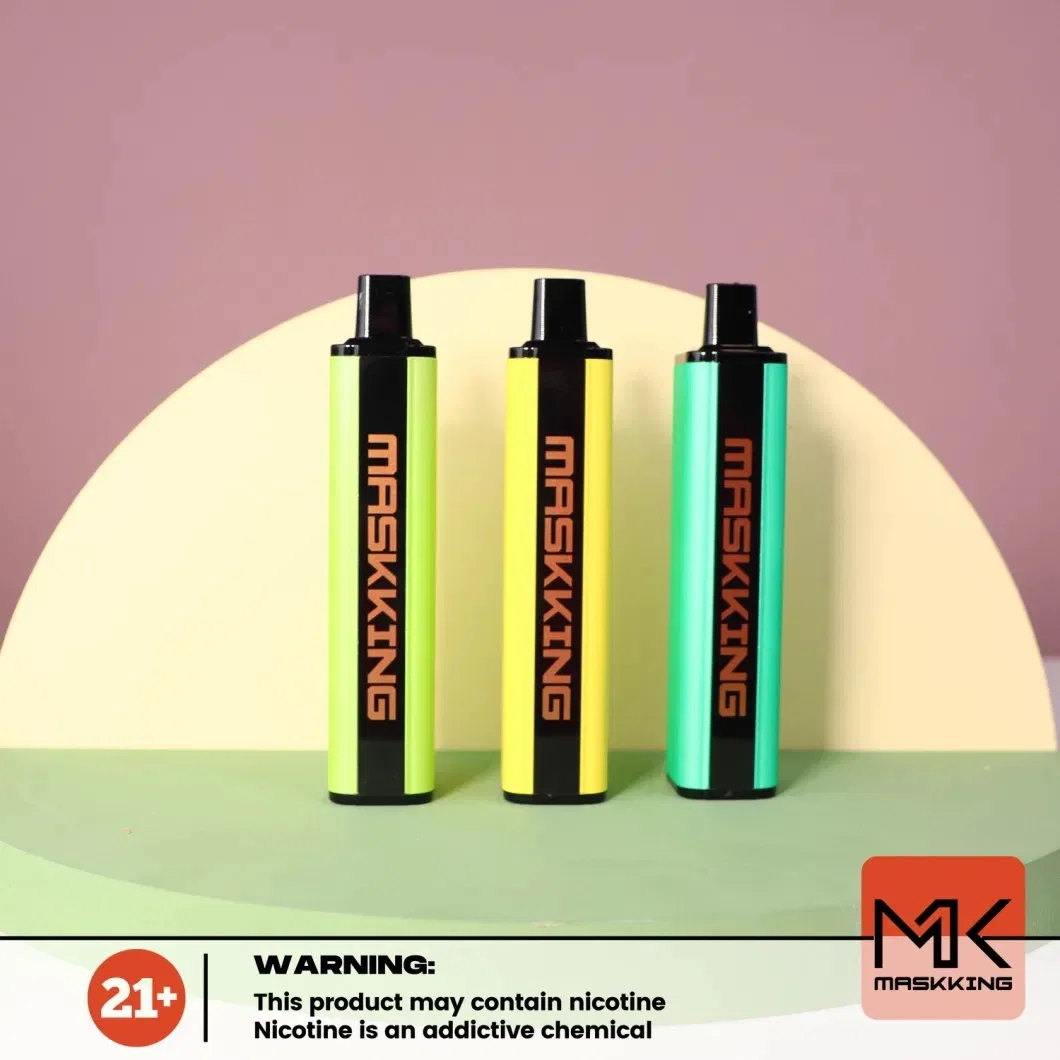 Free Sample Maskking Super Cc 2500 Puffs Disposable/Chargeable Vape Flavored Electronic Cigarette