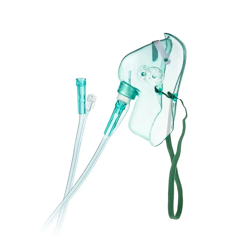 Disposable Etco2 Monitoring Oxygen Mask CO2 Oxygen Mask Etco2 Sampling Oxygen Mask CO2 Nasal Oxygen Cannula