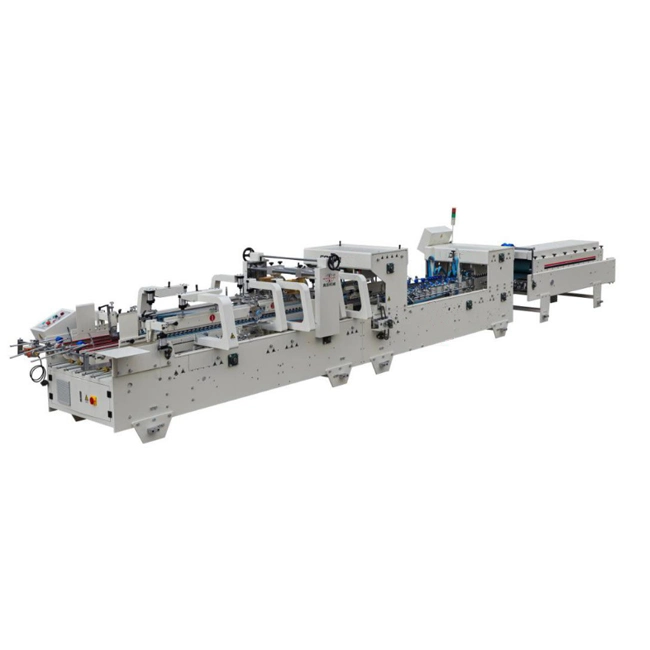 GDHH-900 Automatic Pre-Fold & Lock Bottom Paper Box Folder Gluer Machine