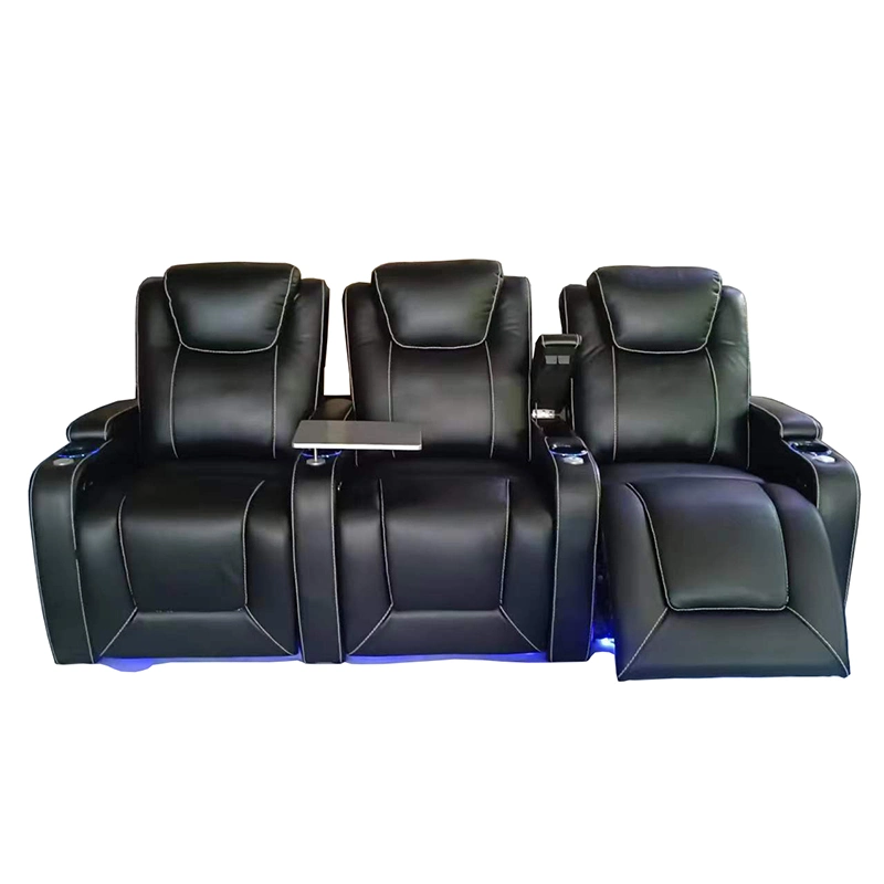 Luxury Home Theater Sofa with Multimedia Function Recliner for Living Room