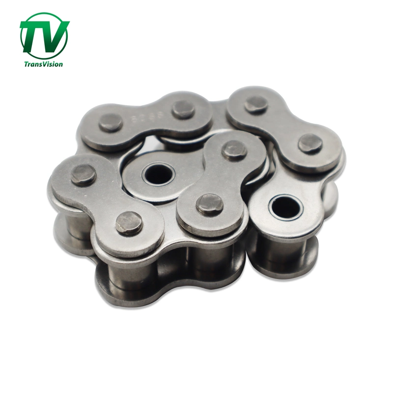 Conveyor Transmission Motorcycle Industrial Carbon Stee Roller Chain Short Pitch Precision Stainless Steel Hollow Pin
