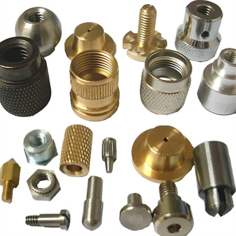 Custom Small Lathing Drilling Carbon Brass Copper Stainless Steel Aluminum Machining 5 Axis Parts