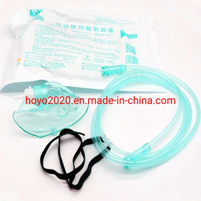 Hi Flow Oxygen Mask Disposable Oxygen Masks Oxygen Face Mask