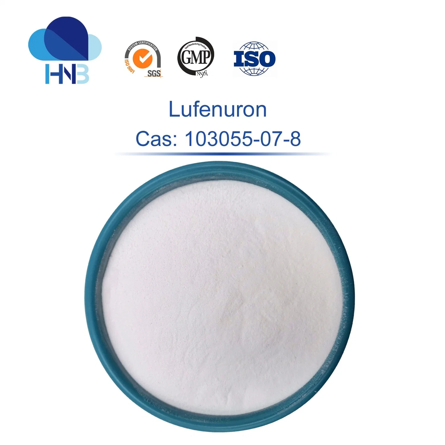 Pharmaceutical Grade Insecticide Lufenuron 98% Tc