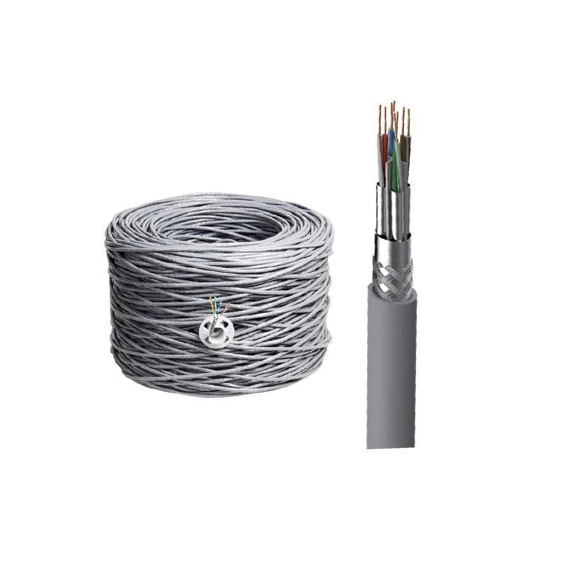 Câble LAN UTP FTP CAT6 Cat7 24AWG 23AWG Câble réseau