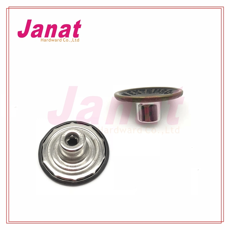 Funnel Sharp Metal Jeans Button with 65# High quality/High cost performance Brass Material