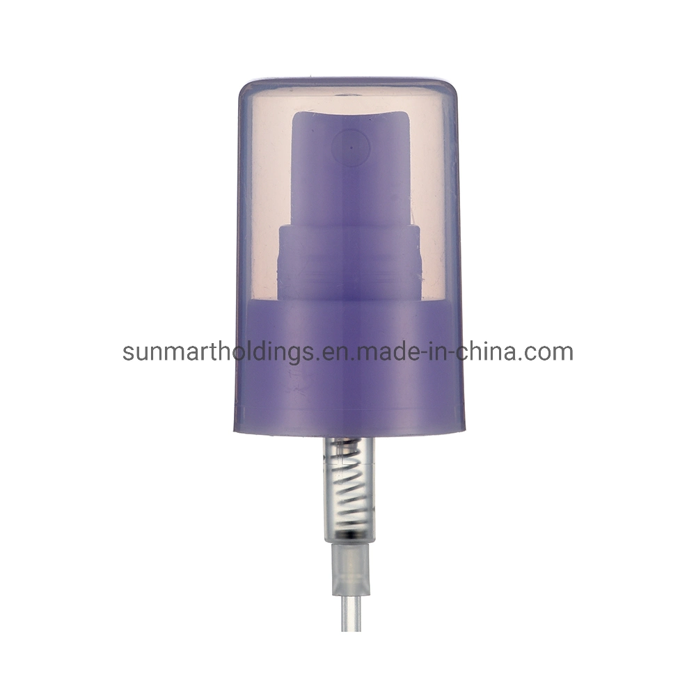 Color Purple Plastic Fine Mist Plastic Sprayer Pump