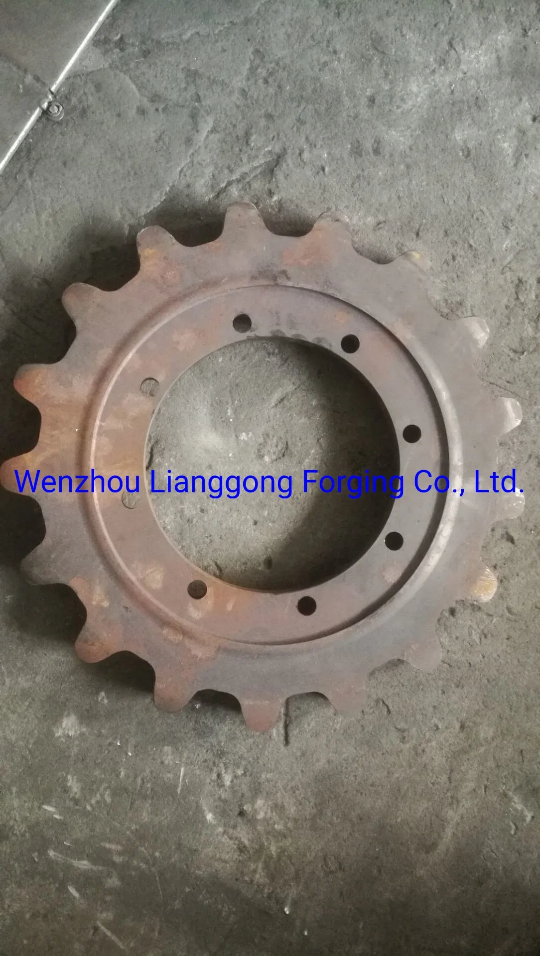 Customized Forged Drive Sprocket Used in Excavator