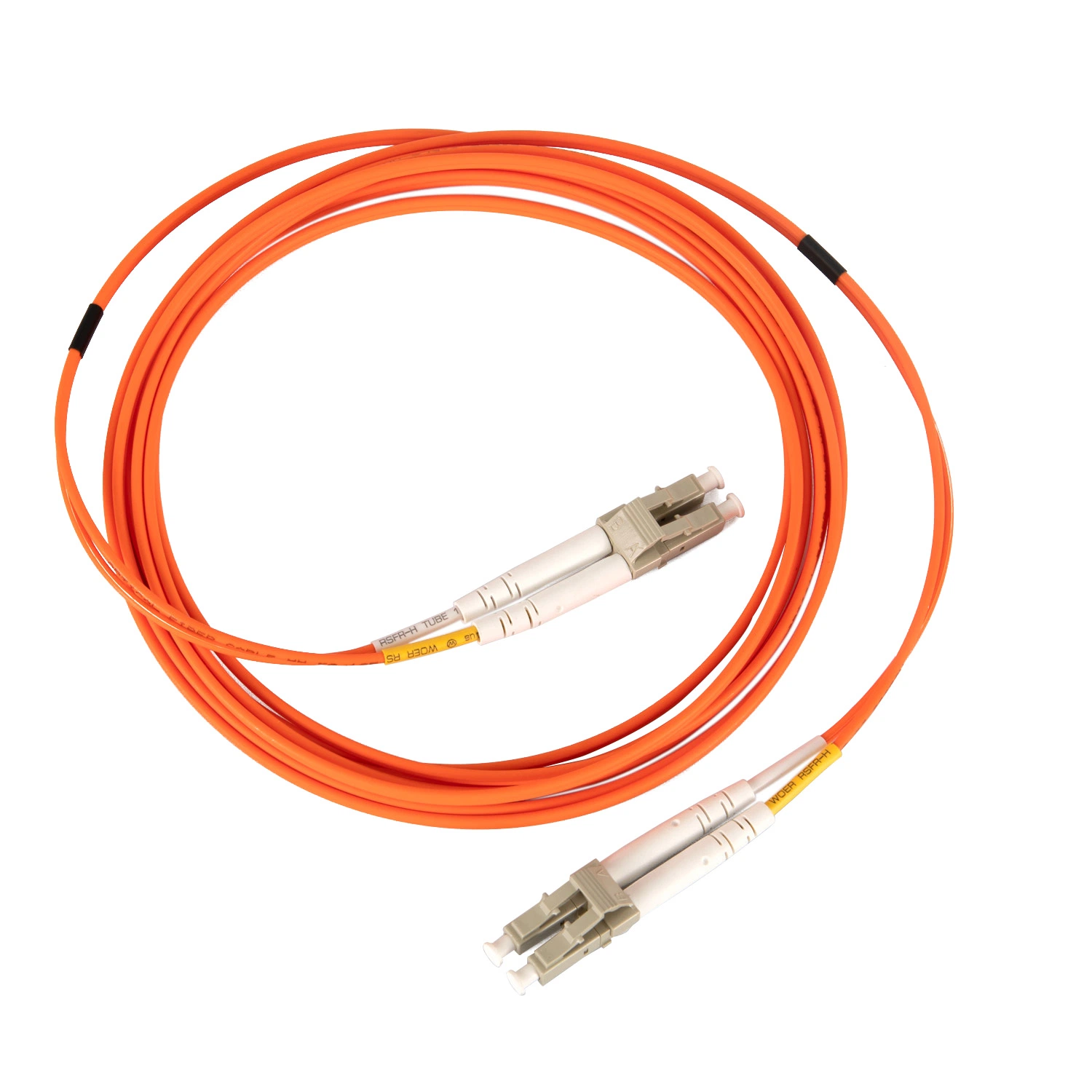 LC Upc Fiber Optic Pigtail Duplex Multimode G651 Fiber Optical Patch Cord/Jumper