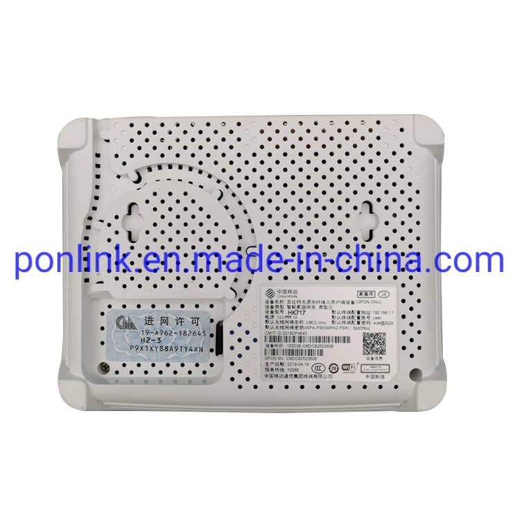 OEM Pi717 Gpon Epon 1ge 3fe 1tel WiFi 3dBi ONU Ont Router FTTH Network Home School