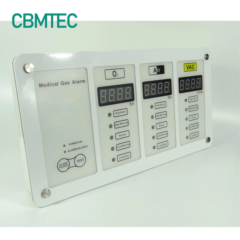 Emergency Calling Hospital Gas Alarm System Medical Gas Area Alarm Master Alarm for Zone Valve Box