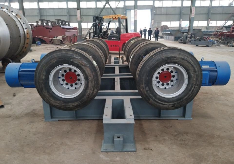 China Mining Rubber Tire Driven Ball Mill Manufacturer