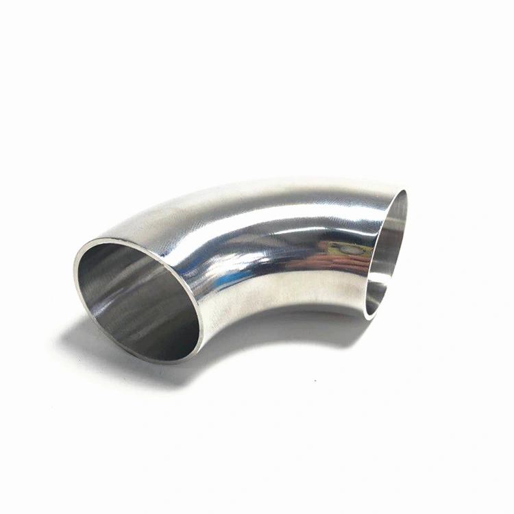 Sanitary 45/90 Degree 1.5/2 Bends SS304/316L Welded Bends Elbow