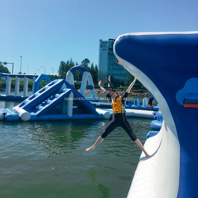 Inflatable Obstacle Course for Sale Floating Rough Path for Inflatable Water Park