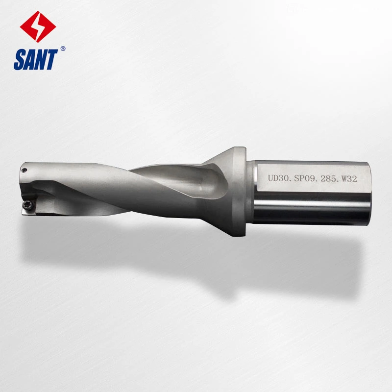 Indexable Drilling Tool U Drill with Carbide Insert Spgt or Spmt