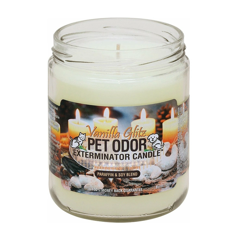 Animal Lover Gift Glass Jar Scented Pet Odour Candles