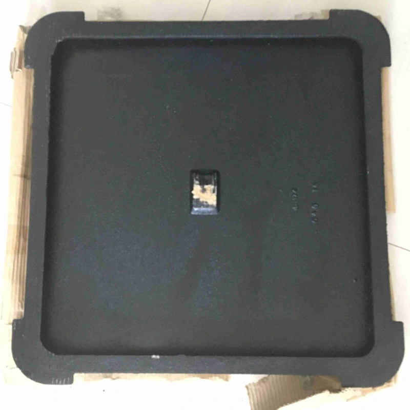 Light Cover B125 300X300mm to 600X600mm Square Ductile Cast Iron Manhole Cover and Drain Grating