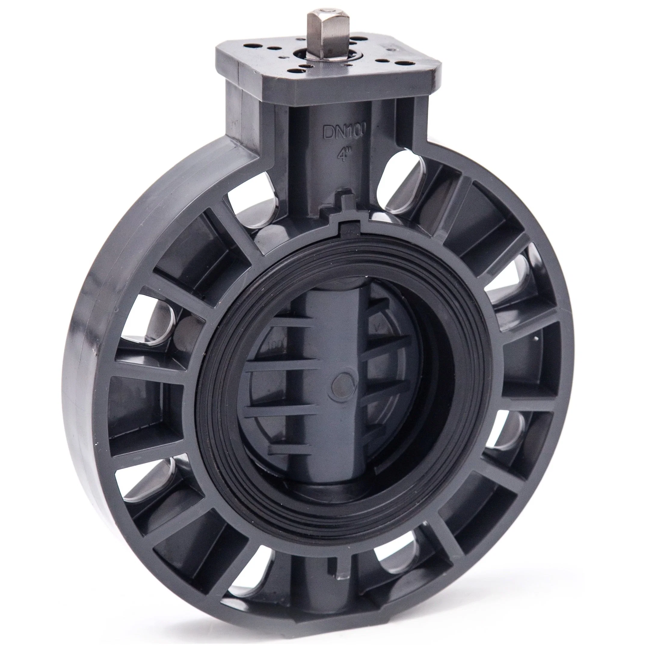 High Quality Thermoplastic Plastic Butterfly Valve UPVC Worm Gear Actuator Butterfly Valve PVC Wafer Swing Non Return Check Valve PVC True Union Ball Valve