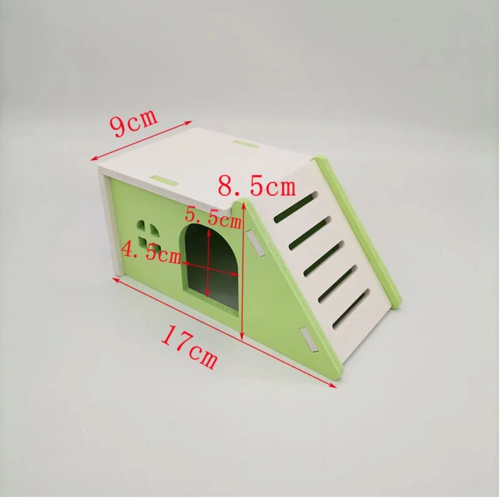 Großhandel Haustiere Spielzeug Hamster Splice Board PVC DIY Häuser